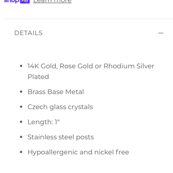 Untamed Petals Carla Rose Gold Earrings - Picture 2 of 5